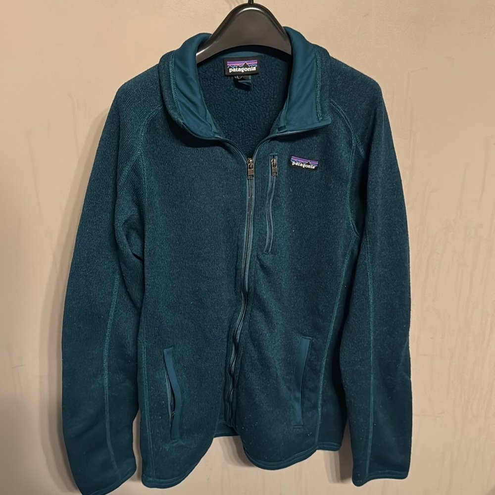 Green Patagonia better sweater size medium